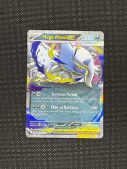Pokemon TCG MEGA ABSOL EX 086/132 Mega Evolution Double Rare - Image 1