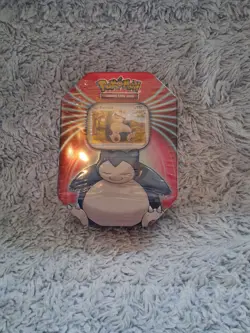 Pokemon TCG 2021 Knockout Snorlax Tin - 3 Packs 820650809859 - Image 1