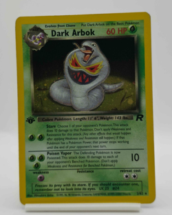 1st Edition Dark Arbok 2/82 - Team Rocket - Holo - Pokemon - LP - Image 1