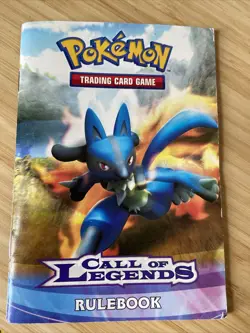 POKEMON TCG Call of Legends Rulebook and Cardlist Good Condition - Image 1