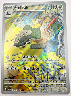 Pokemon Karte TCG Stollrak 184/167 Maskerade im Zwielicht Holo Rare Deutsch - Image 1