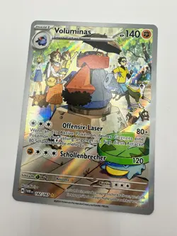Pokemon Karte TCG Voluminas 182/167 Maskerade im Zwielicht Holo Rare Deutsch - Image 2