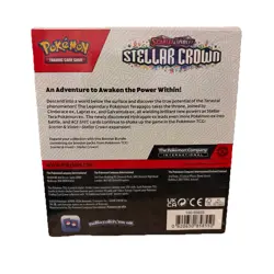 Pokemon TCG Scarlet & Violet Stellar Crown Booster Bundle Factory Sealed - Image 2