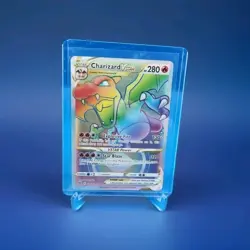 NM Pokemon Charizard VSTAR Brilliant Stars 174/172 Secret Rainbow Holo TCG - Image 1