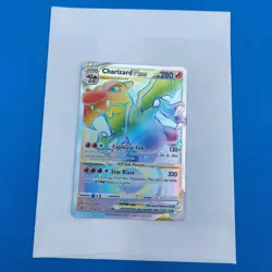 NM Pokemon Charizard VSTAR Brilliant Stars 174/172 Secret Rainbow Holo TCG - Image 4