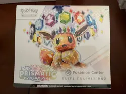 Pokemon Scarlet and Violet Prismatic Evolutions Elite Trainer Box ETB - Sealed - Image 1