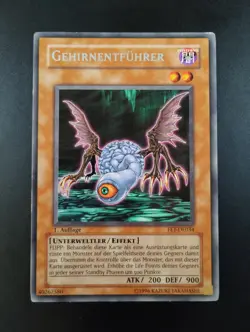 YUGIOH 2005 | BRAIN JACKER | 1ST EDT GERMAN | FET-DE034 | RARE | EXCELLENT - Image 1