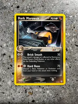 Pokemon TCG Cards Dark Marowak 7/109 Team Rocket Returns Non-Holo Rare NM - Image 1