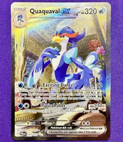 Quaquaval ex 260/193 - Paldea Evolved 260/193 SIR Holo Pokemon TCG Card NM - Image 1