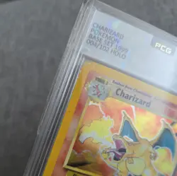 Charizard HOLO 4/102 Base Set Graded Pokemon Card Vintage WOTC 1996 PCG PSA CGC - Image 3