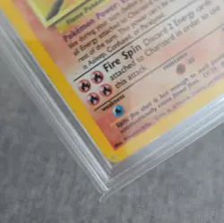 Charizard HOLO 4/102 Base Set Graded Pokemon Card Vintage WOTC 1996 PCG PSA CGC - Image 5