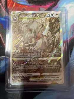 Pokemon TCG Crown Zenith: Hisuian Zoroark VSTAR Holo Ultra Rare Card GG56/GG70 - Image 1