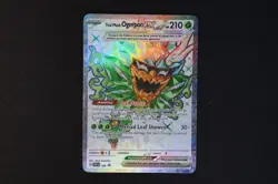 Teal Mask Ogerpon ex 166 Holo Shiny Pokemon TCG Card Black Star Promo NEAR MINT - Image 1