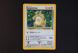Kangaskhan 5/64 Holo Rare Pokemon TCG Card Vintage Jungle 1999 Light Play - Image 1