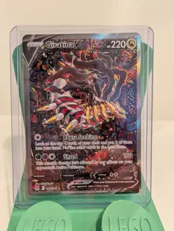 Giratina V Alt Art #186/196 Lost Origin Holo Pokemon Card TCG Pack Fresh - Image 1