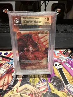 1st Anniversary Special Card MONKEY D LUFFY ST01-012 Awakening of The New Era - Image 2