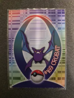 Topps Pokemon Johto League Champions Crobat sticker chase card #169 1 of 37 - Image 1