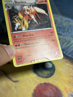 Blaziken 17/108 BW Dark Explorers Holo Rare English Pokemon Holofoil Card HP - Image 4