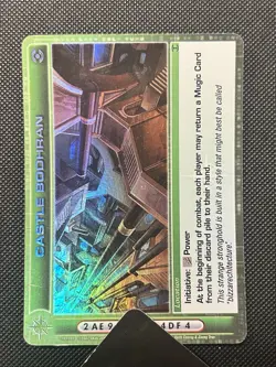 Chaotic 203/232 Castle Bodhran Super Rare Holo Foil Location Card - Image 1