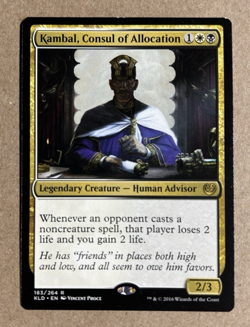 Kambal, Consul of Allocation Lifegain Commander Deck - MTG, Magic Cards - Image 1