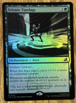 MTG: Avatar: The Last Airbender Eternal-Legal, Seismic Tutelage - Foil - Image 1