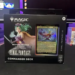 MTG Final Fantasy Revival Trance Commander Deck Factory Sealed - Image 1