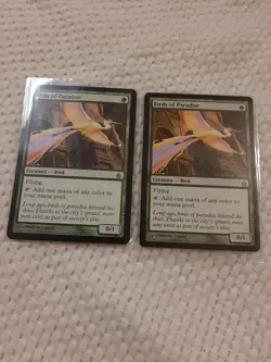 Birds Of Paradise X2 Ravnica City Of Guilds Magic the Gathering MTG MP - Image 1