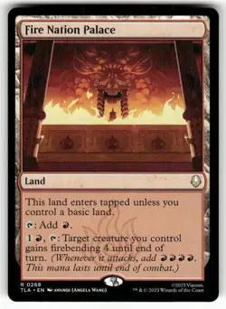 Fire Nation Palace 268 NM MTG Avatar: The Last Airbender Magic - Image 1