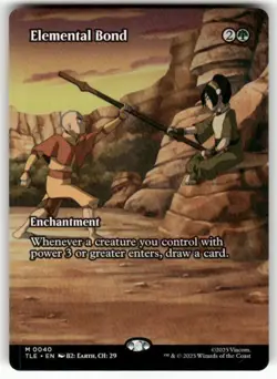 Elemental Bond (Borderless) 40 NM MTG Avatar: The Last Airbender Eternal Magic - Image 1