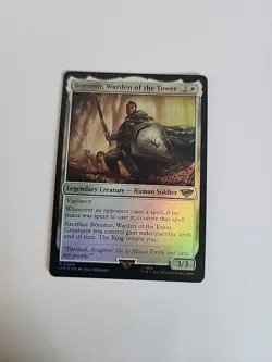 Boromir, Warden of the Tower Lord Of The Rings R 0004 Magic The Gathering Foil - Image 1