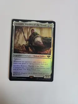 Boromir, Warden of the Tower Lord Of The Rings R 0004 Magic The Gathering Foil - Image 2