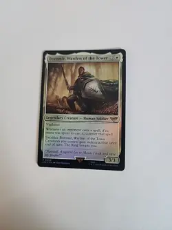 Boromir, Warden of the Tower Lord Of The Rings R 0004 Magic The Gathering Foil - Image 3