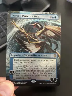 Narset, Parter of Veils (Borderless) Commander: Bloomburrow Foil - Image 1