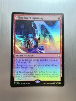 Redirect Lightning - 151 - MTG Avatar: The Last Airbender - Rare - FOIL - Image 1