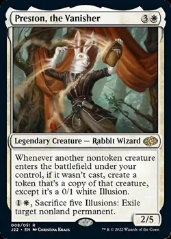 Preston, the Vanisher [Jumpstart 2022] Magic MTG - Image 1