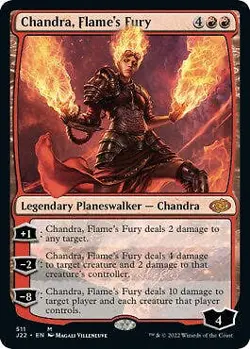 Chandra, Flame's Fury [Jumpstart 2022] Magic MTG - Image 1