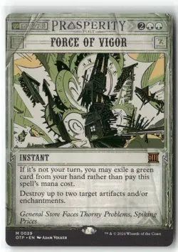 Force of Vigor Outlaws of Thunder Junction: Breaking News Regular - Image 1