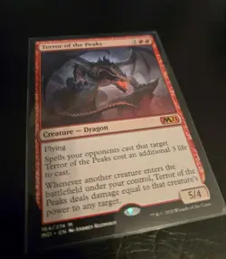 MTG Dragon Deck Lot Bundle Varying Sets LP Goldspan, Teror of the Peaks and More - Image 4