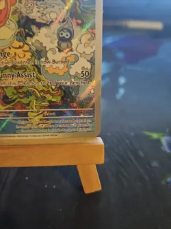 Pokemon TCG Castform Sunny Form Holo Card 195/191 Sv08: Surging Sparks NM - Image 4