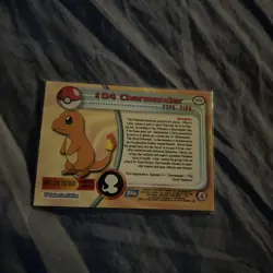 Charmander #04 Topps Pokemon 1999 - Image 2