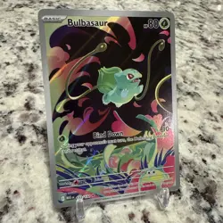 Pokemon Mega Evolution Bulbasaur Illustration Rare 133/132 🔥 - Image 2