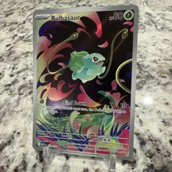 Pokemon Mega Evolution Bulbasaur Illustration Rare 133/132 🔥 - Image 3