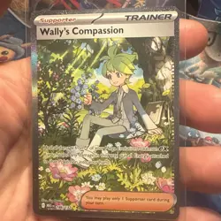 Pokemon WALLY'S COMPASSION 186/132 - Mega Evolution - SPECIAL ILLUSTRATION RARE - Image 1