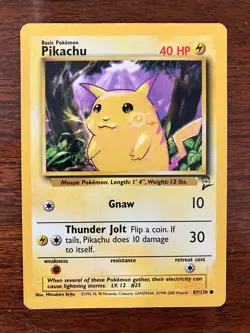 Pikachu - 87/130 - Base Set 2 - Regular - Pokemon - Image 1