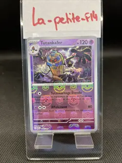 Carte Pokemon Tutankafer MASTERBALL 040/086 HOLO EV10.5 WHT Flamme EV10.5 NEUF - Image 1