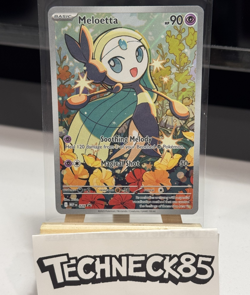 Pokemon TCG Meloetta Illustration Rare 026 Promo Mega Battle Deck Phantasmal NM - Image 1