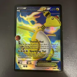 Ampharos EX Pokemon XY Ancient Origins 87/98 Ultra Rare Holo Full Art - Image 1