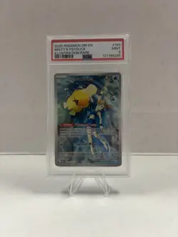 2025 Pokemon Destined Rivals Misty’s Psyduck Illustration Rare PSA 9 #193 - Image 1