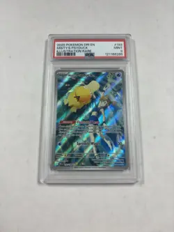 2025 Pokemon Destined Rivals Misty’s Psyduck Illustration Rare PSA 9 #193 - Image 2