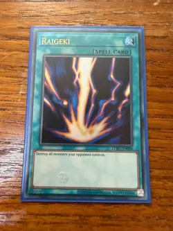 Raigeki LCKC-EN088 Yu-Gi-Oh Legendary Collection Kaiba-Unlimited Edition... - Image 1